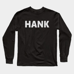 HANK Long Sleeve T-Shirt